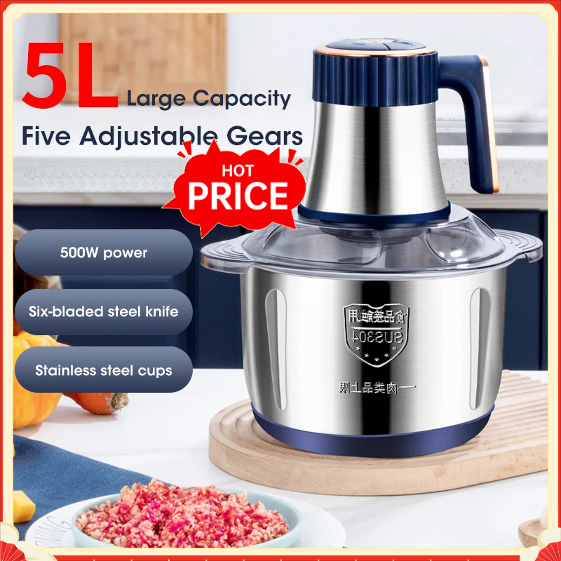 Baby Food Meat - Elektryczne maszynki do mielenia mięsa 5L,