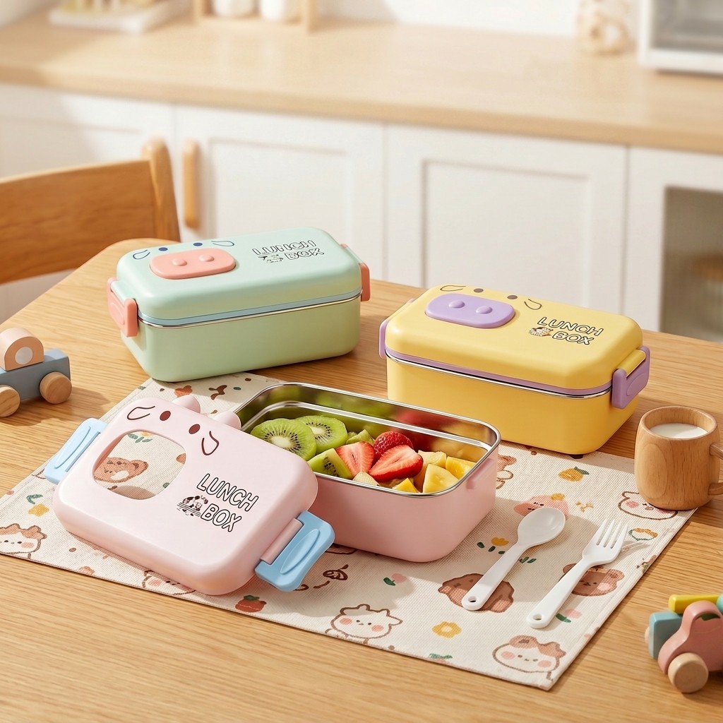 Baby Food Organizer - Pojemnik na lunch ze stali nierdzewnej