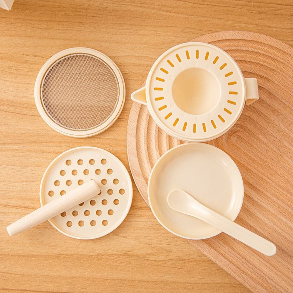 Baby Food Kit - 7-częściowy przenośny zestaw misek do rozdrabniania