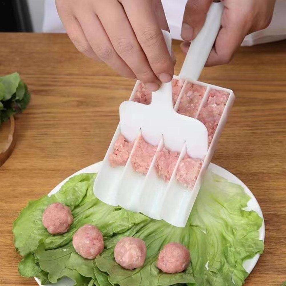 Baby Food Meat - Maszyna do klopsików plastikowa 4-rzędowa maszyna