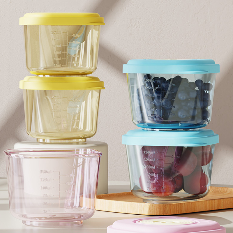 Baby Food Organizer - 6 szt. Pojemników na żywność dla