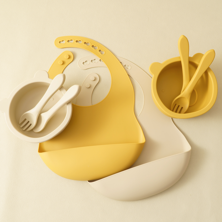 Baby Food Kit - Hurtownia silikonowa zastawa stołowa dla dzieci