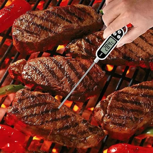 Termometr cyfrowy z szerokim z – Baby Food Meat recenzja i cena
