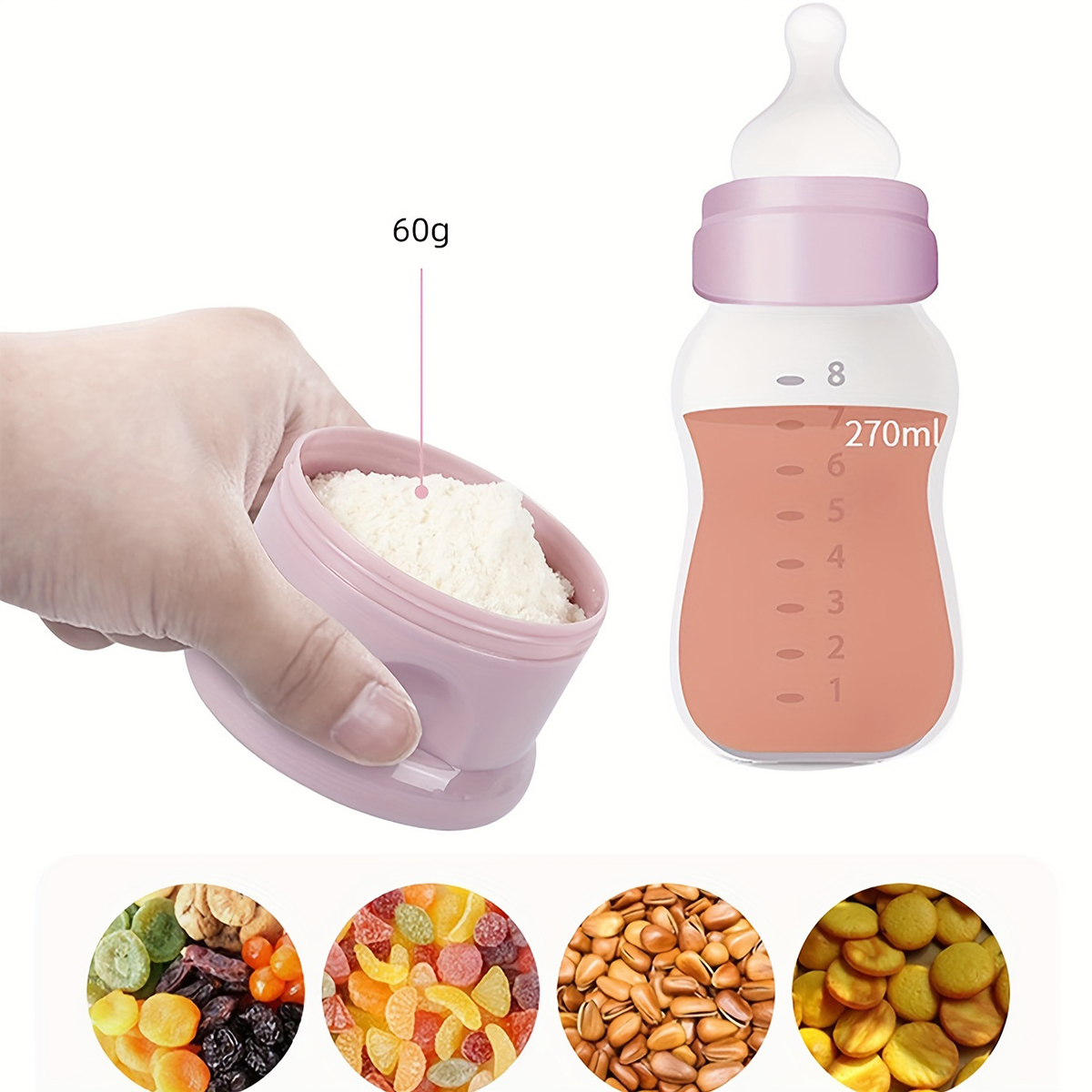 Pojemnik na mleko w proszku dl – Baby Food Organizer recenzja i cena