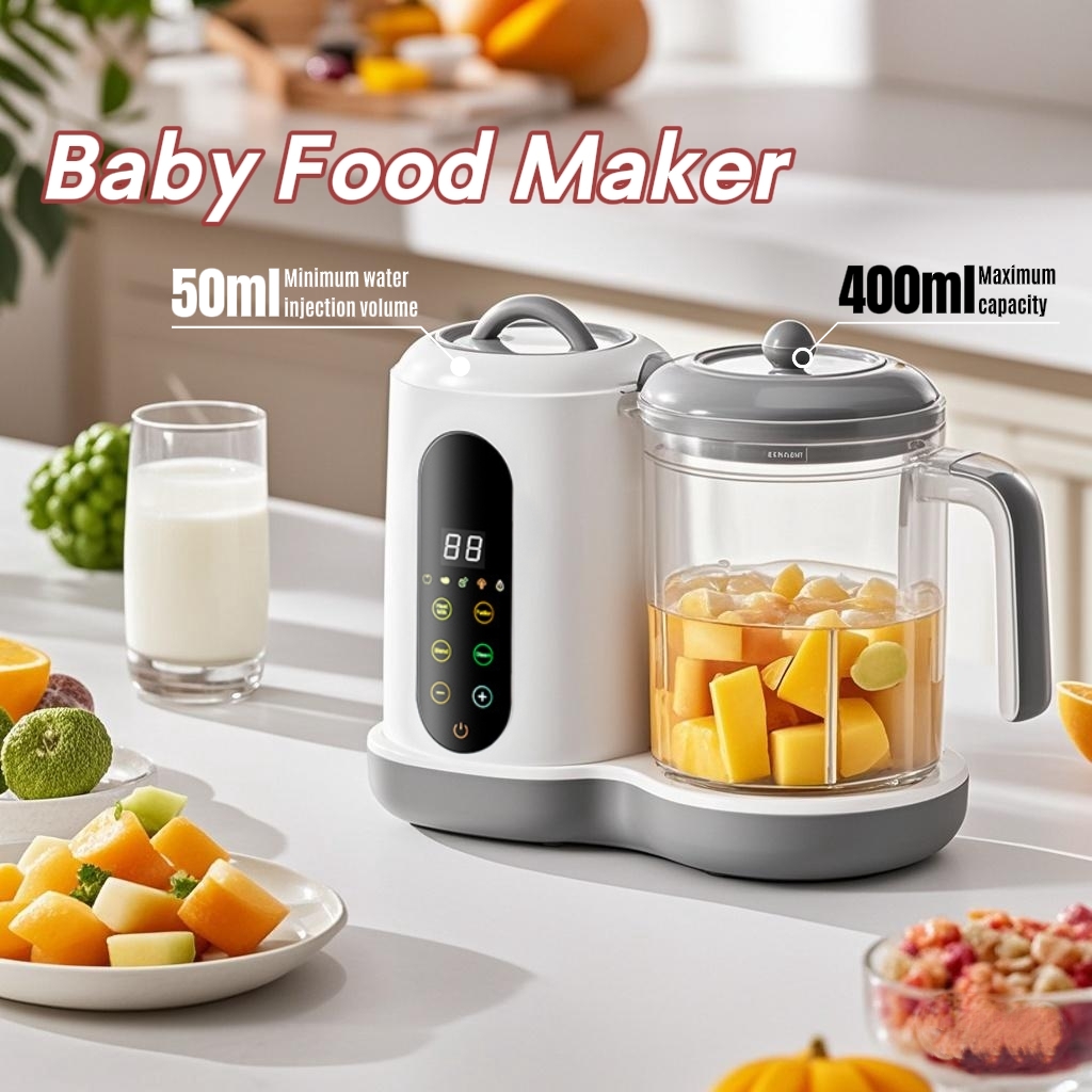 Wielofunkcyjny robot kuchenny  – Baby Food Blender And Steamer recenzja i cena