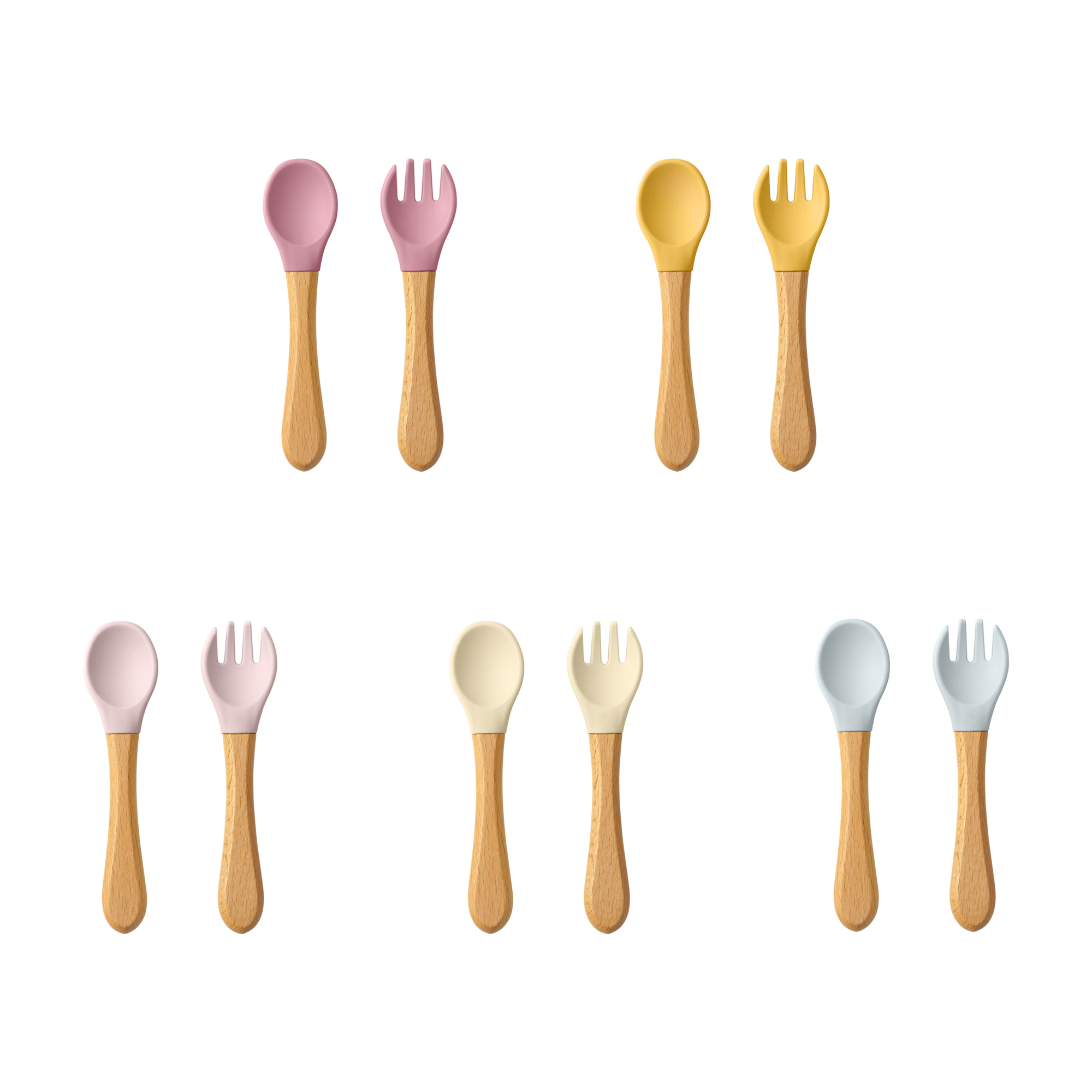 2 szt. Łyżki do nauki dla dzie – Baby Food Kit recenzja i cena