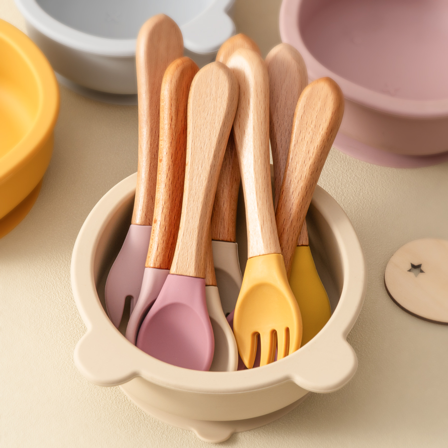 2 szt. Łyżki do nauki dla dzie – Baby Food Kit recenzja i cena