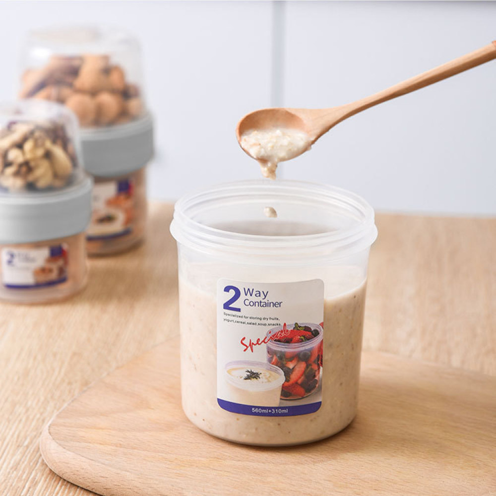 Dwupoziomowy szczelny pojemnik – Baby Food Organizer recenzja i cena