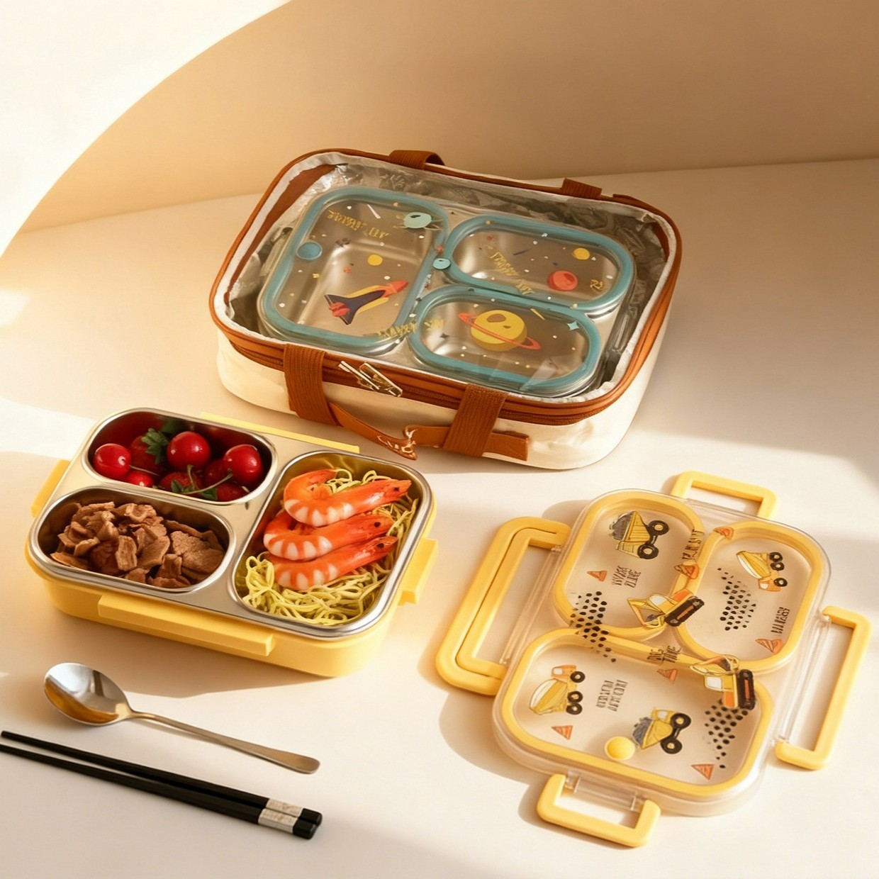 Duży, pojemny, kreskówkowy lun – Baby Food Organizer recenzja i cena